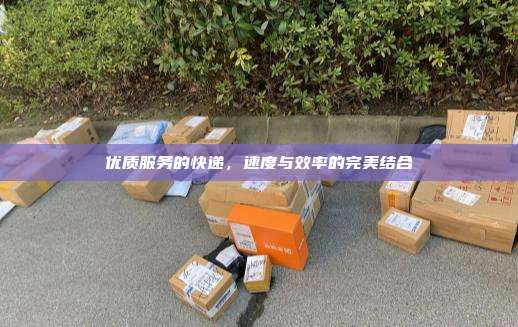 优质服务的快递,速度与效率的完美结合