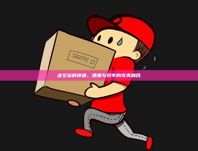 走空运的快递,速度与效率的完美融合