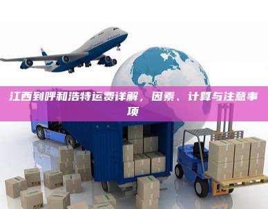江西到呼和浩特运费详解，因素、计算与注意事项
