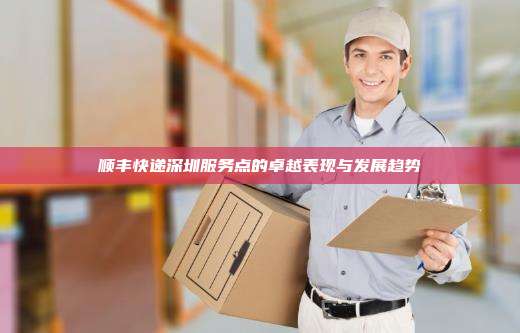 顺丰快递深圳服务点的卓越表现与发展趋势