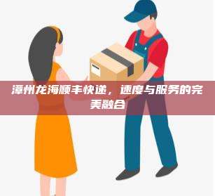 漳州龙海顺丰快递，速度与服务的完美融合