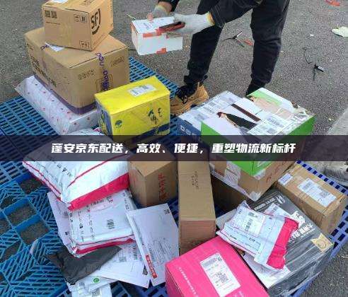 蓬安京东配送，高效、便捷，重塑物流新标杆