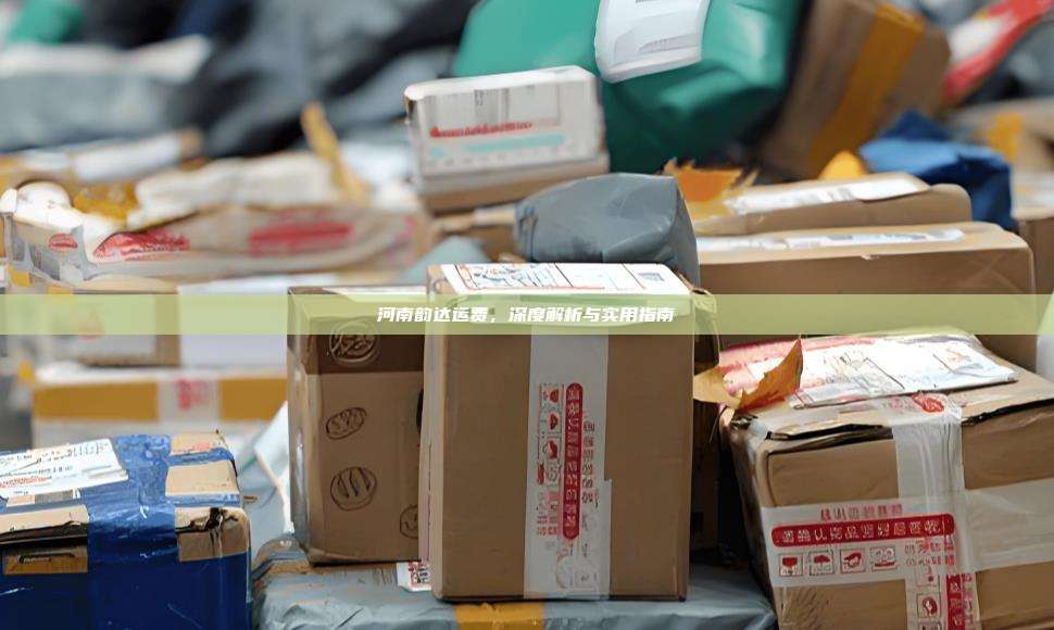 河南韵达运费，深度解析与实用指南