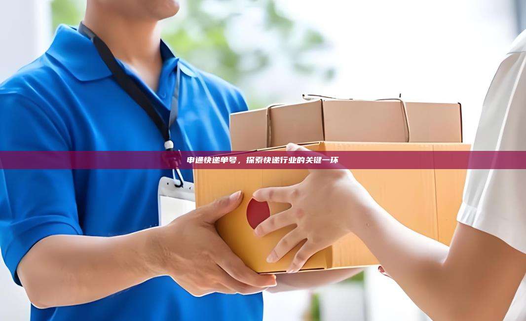 申通快递单号，探索快递行业的关键一环