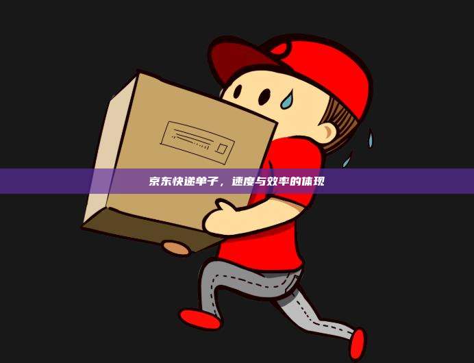 京东快递单子，速度与效率的体现
