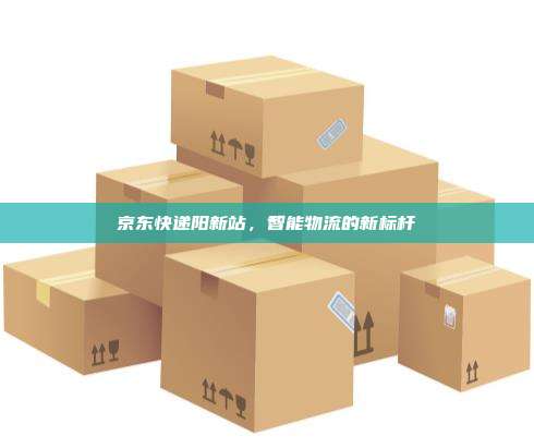 京东快递阳新站，智能物流的新标杆