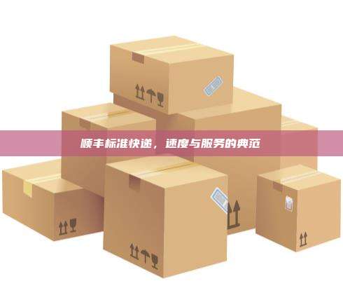 顺丰标准快递，速度与服务的典范