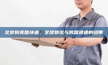 北京到美国快递,全球物流与跨国速递的纽带