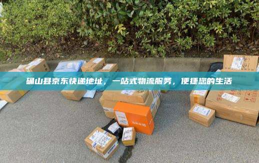 确山县京东快递地址,一站式物流服务,便捷您的生活