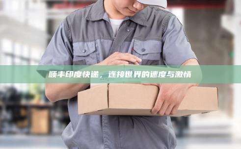顺丰印度快递，连接世界的速度与激情