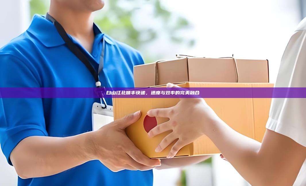 白山江北顺丰快递,速度与效率的完美融合