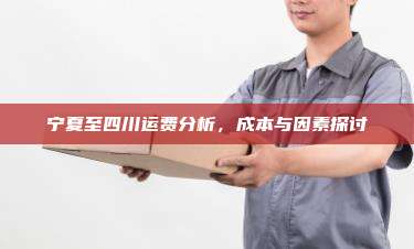 宁夏至四川运费分析,成本与因素探讨