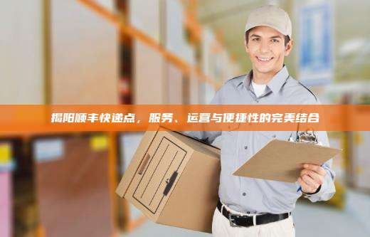 揭阳顺丰快递点,服务、运营与便捷性的完美结合