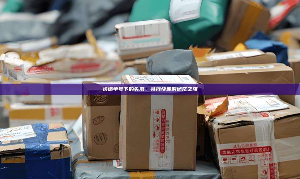 快递单号下的失落,寻找快递的迷茫之旅