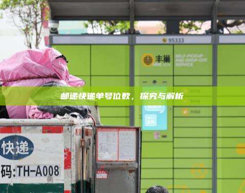 邮递快递单号位数,探究与解析