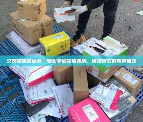 京东物流查运费—轻松掌握物流费用，便捷高效的服务体验