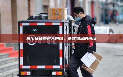 京东快递郑州天明站,高效物流的典范