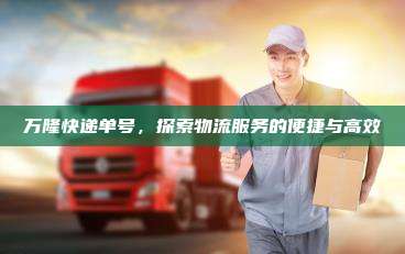 万隆快递单号，探索物流服务的便捷与高效