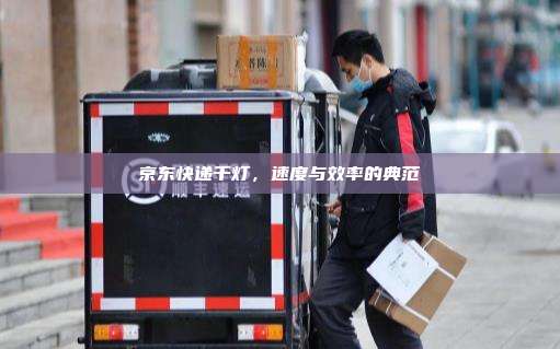 京东快递千灯,速度与效率的典范
