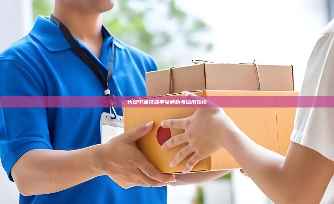 长沙中通快递单号解析与应用指南