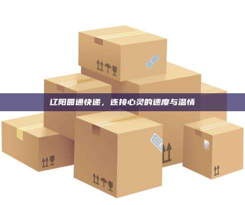 辽阳圆通快递,连接心灵的速度与温情