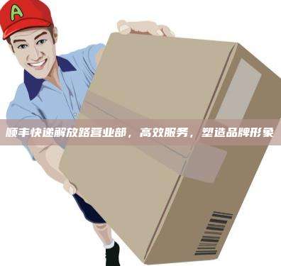 顺丰快递解放路营业部，高效服务，塑造品牌形象