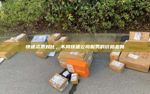 快递资费对比,不同快递公司服务的价格差异